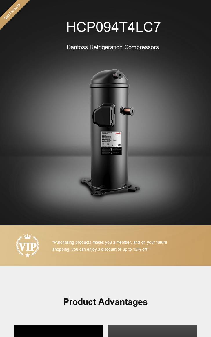 Danfoss Compressor HCP094T4LC7, technical parameters pdf, structure diagram
